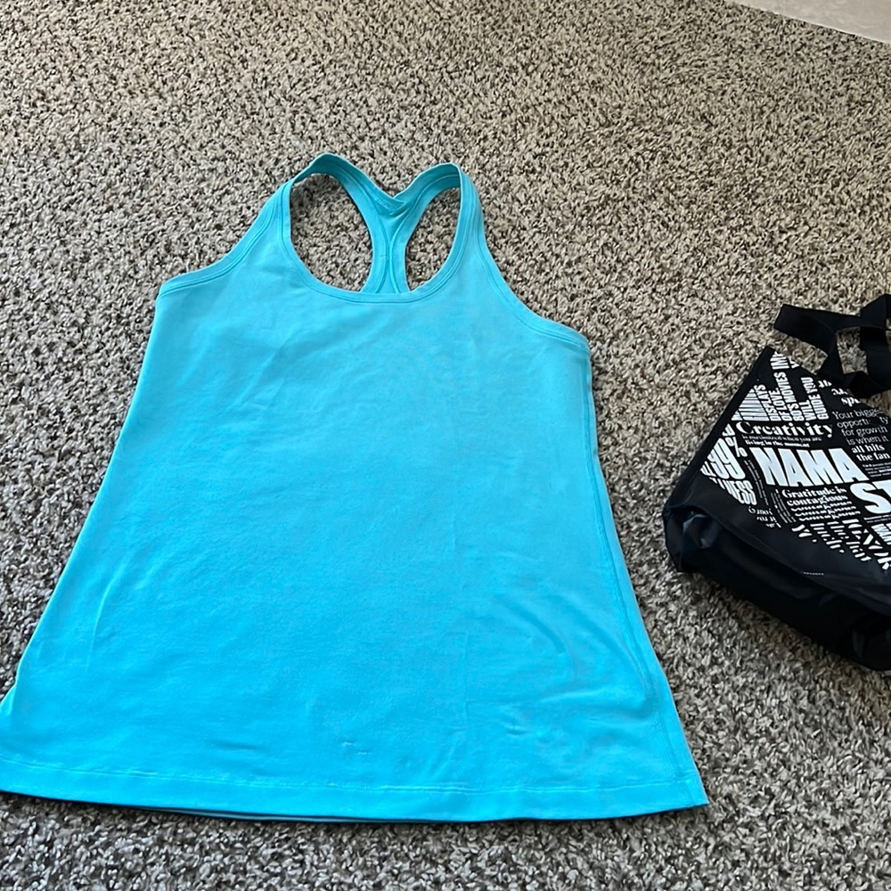 Lululemon Racerback Tank Sky Blue LN size 12